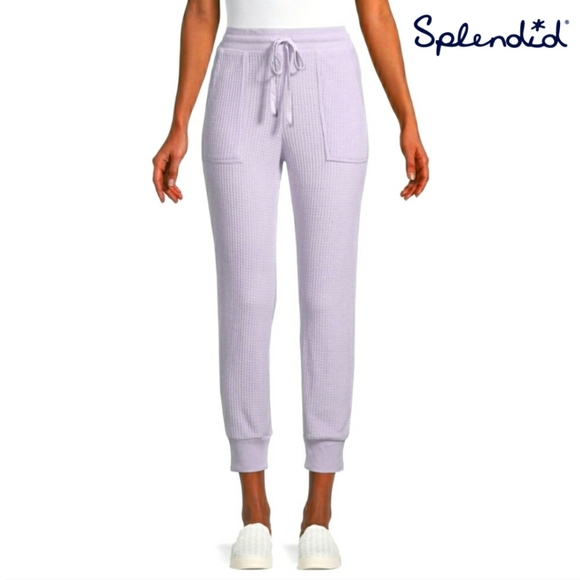 Splendid Pants - SPLENDID NWT Waffle-Knit Joggers